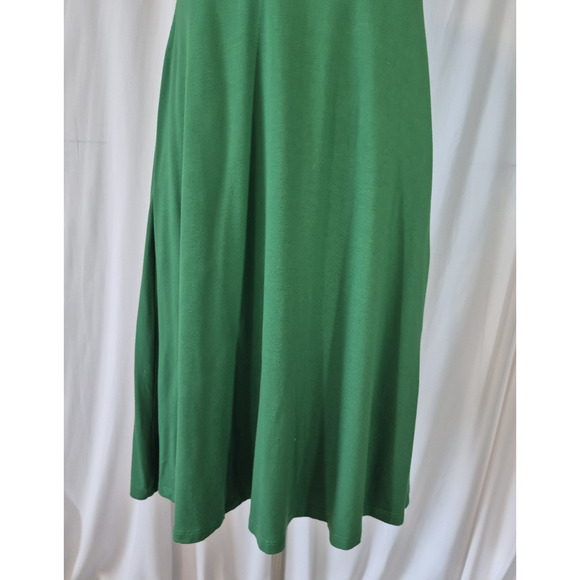 Boden Square Neck Green Jersey Mini Dress US 2 - Picture 4 of 10